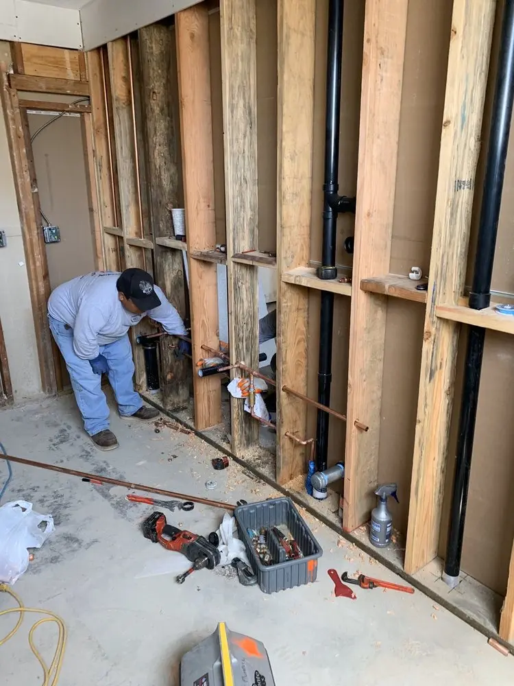 Commercial rough-in plumbing for Water Heater Replacement in South River